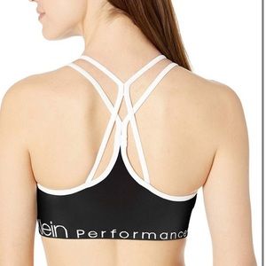 Strappy Calvin Klein sports bra